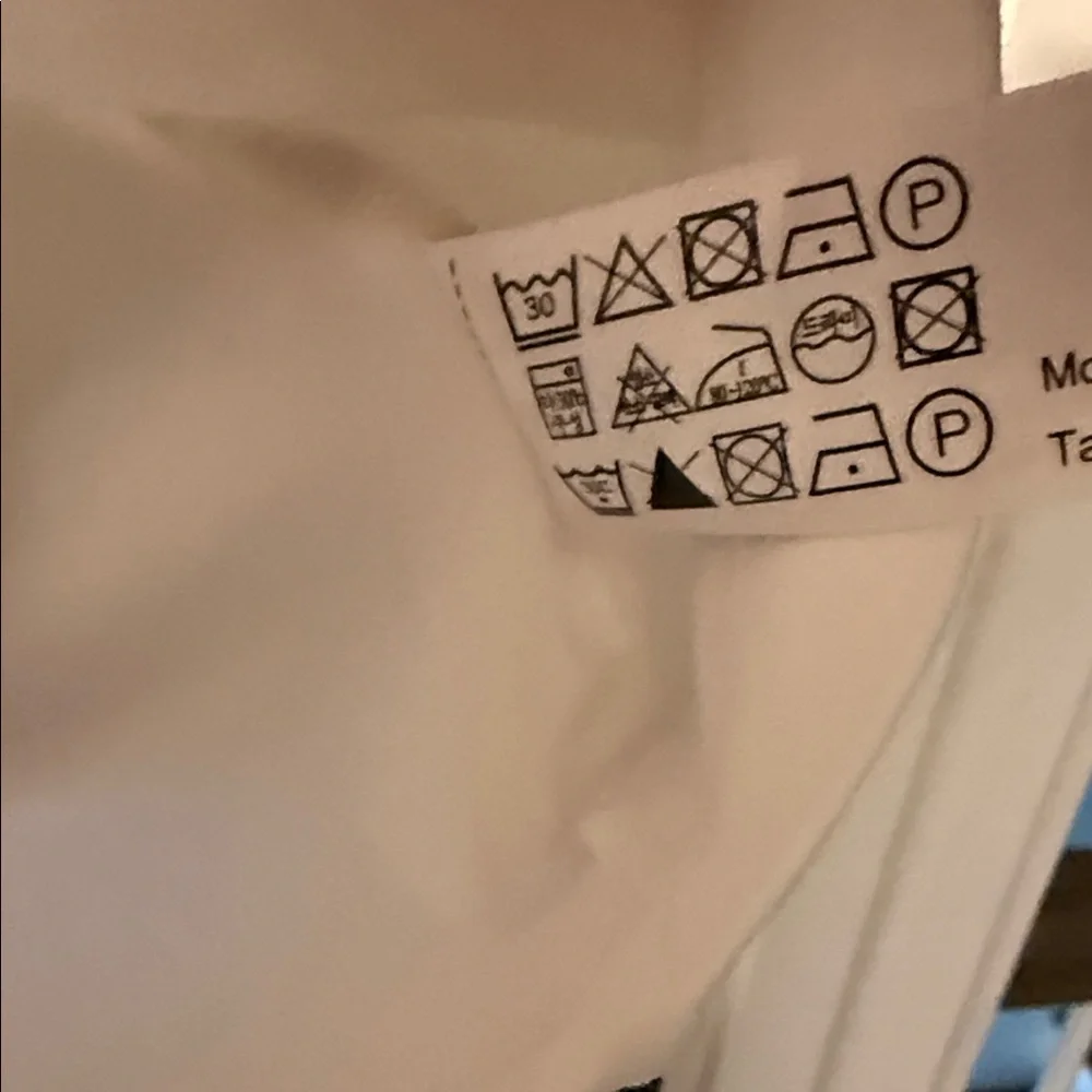 Massimo Dutti Cream Short Sleeve T-Shirt - Picture 3 of 6